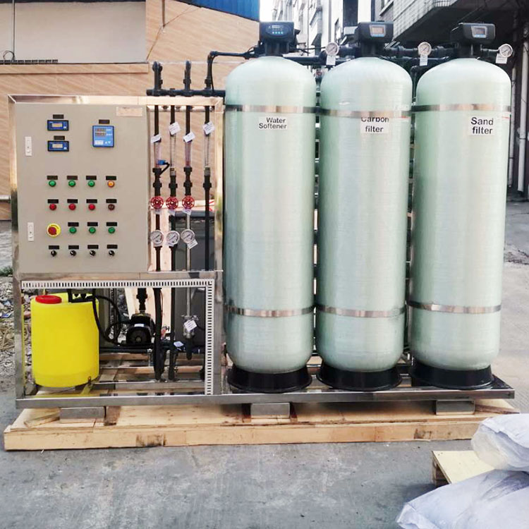 Deionized water treatment plant 1000LPH  ro edi